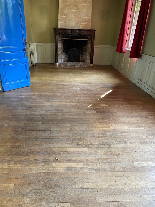 Débarras en cours d’une maison complète en Normandie