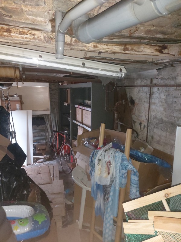 Debarras d'un sous sol à Yvetot (76) 