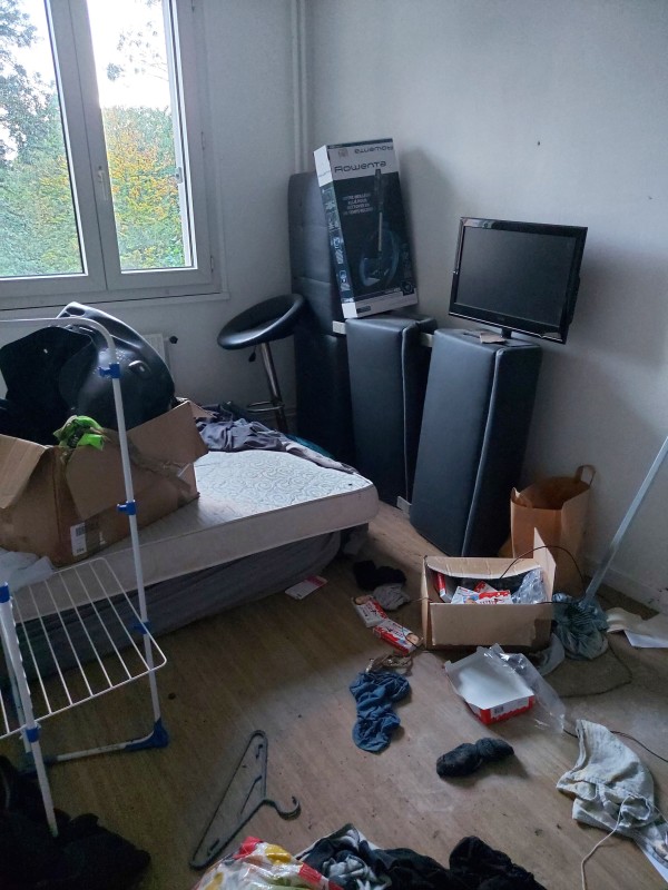 Vidage complet d'un appartement à Rouen, près de Bihorel en Seine-Maritime (76)