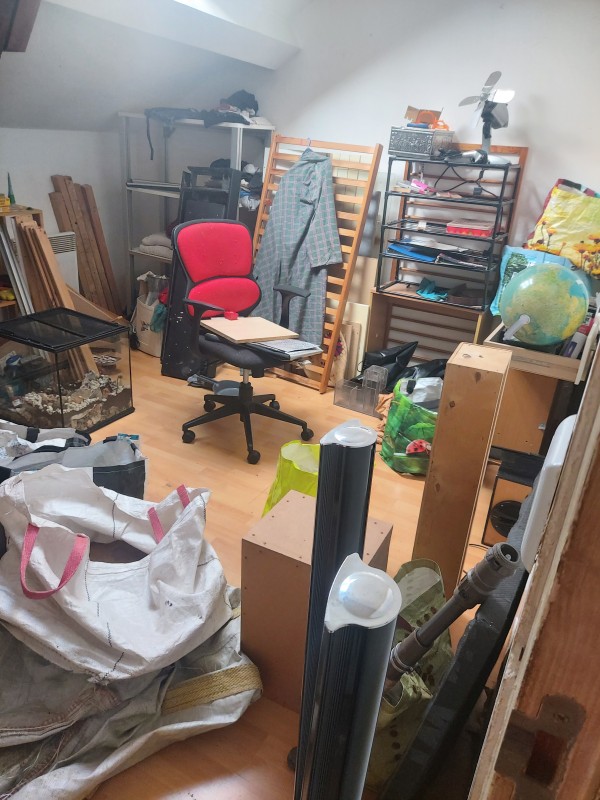 Vidage d'un appartement à Montivillers, près de Le Havre (76)