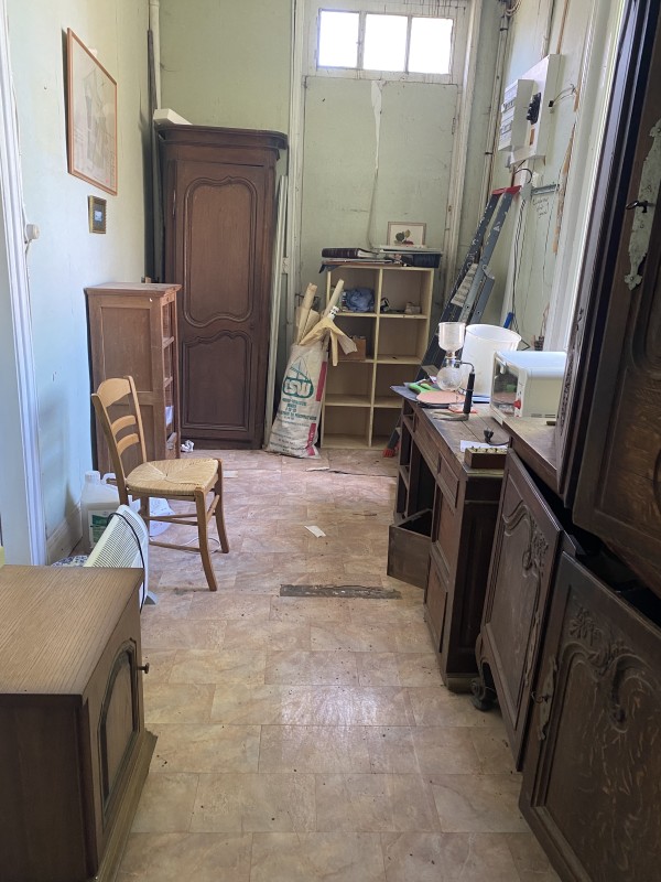 Débarras en cours d’une maison complète en Normandie