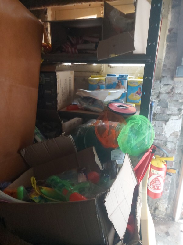 Debarras d'un sous sol à Yvetot (76) 