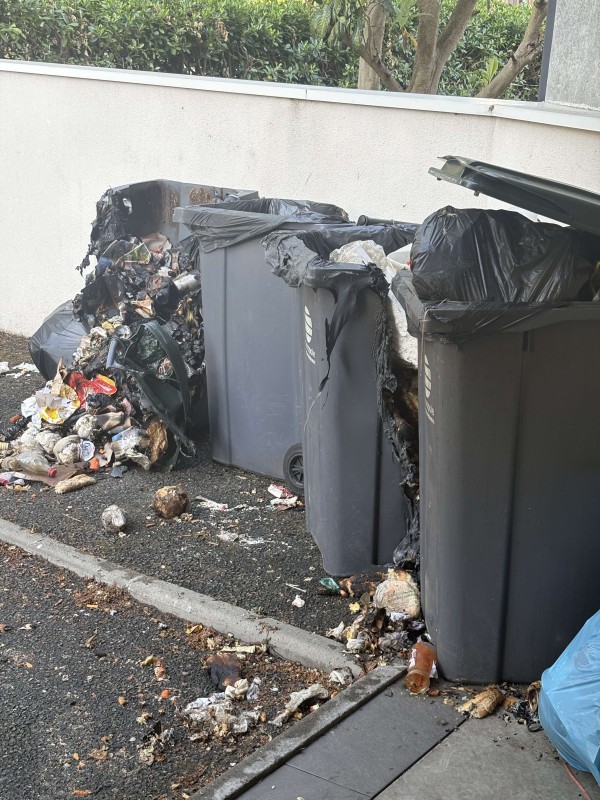 Debarras suite à incendie dans un local d'un bailleur social à Maromme près de Rouen 76