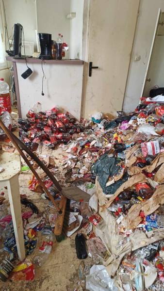 Débarras complet d'un appartement insalubre suite syndrome de Diogène à Sotteville lès Rouen 76