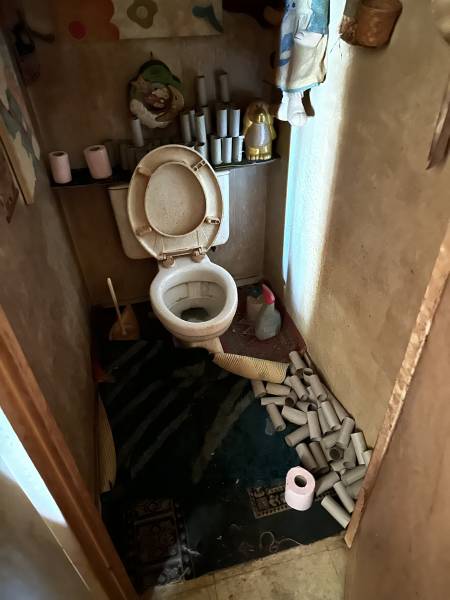 Débarras d'un appartement syndrome de Diogène avec mise en déchetterie suite demande huissier de justice à Rouen 76