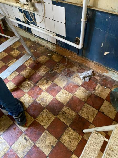 Nettoyage et débarras partiel d'un appartement en milieu occupé en Normandie