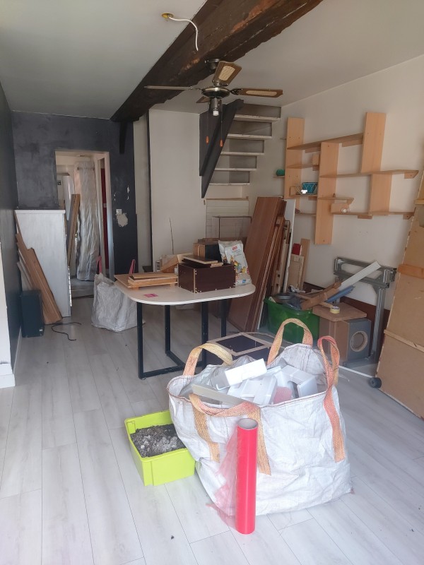 Vidage d'un appartement à Montivillers, près de Le Havre (76)