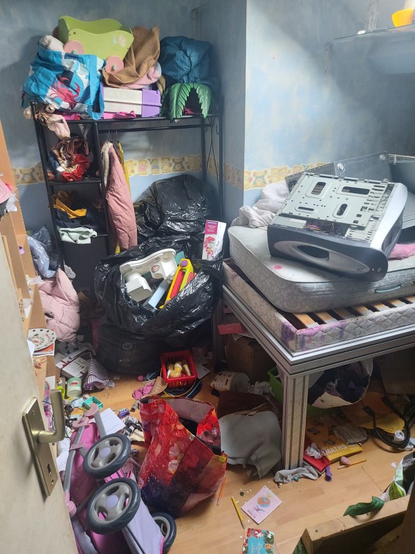 Vidage d'un appartement à Montivillers, près de Le Havre (76)