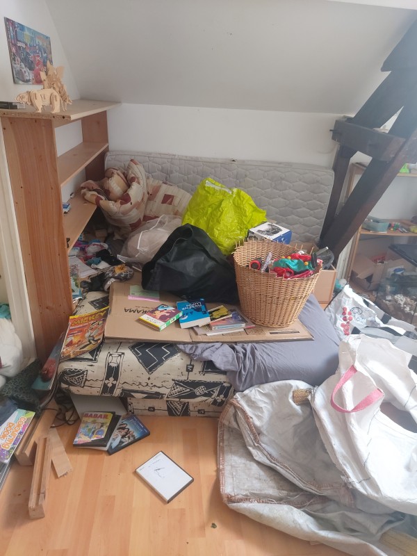 Vidage d'un appartement à Montivillers, près de Le Havre (76)
