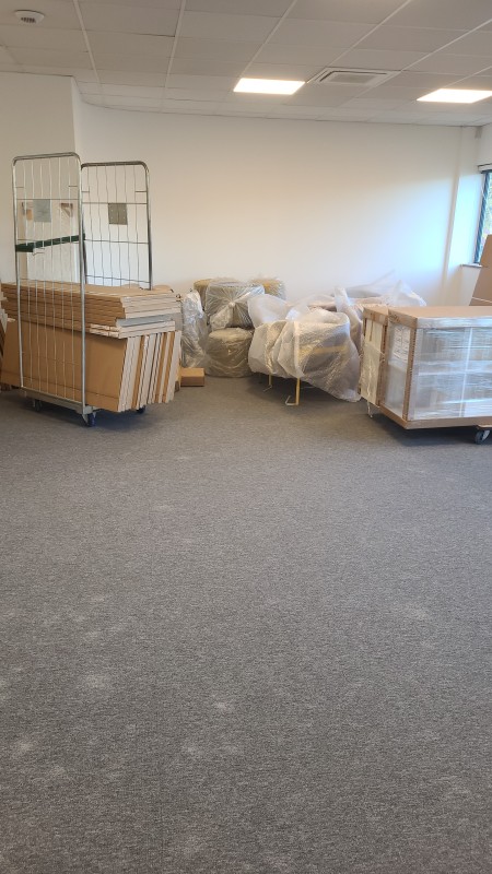 Nettoyage après travaux de bureaux professionnels à Rouen 76